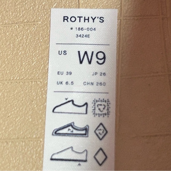 Rothy's The Espadrille Flats Red Hot Size 9 NEW - Picture 10 of 14